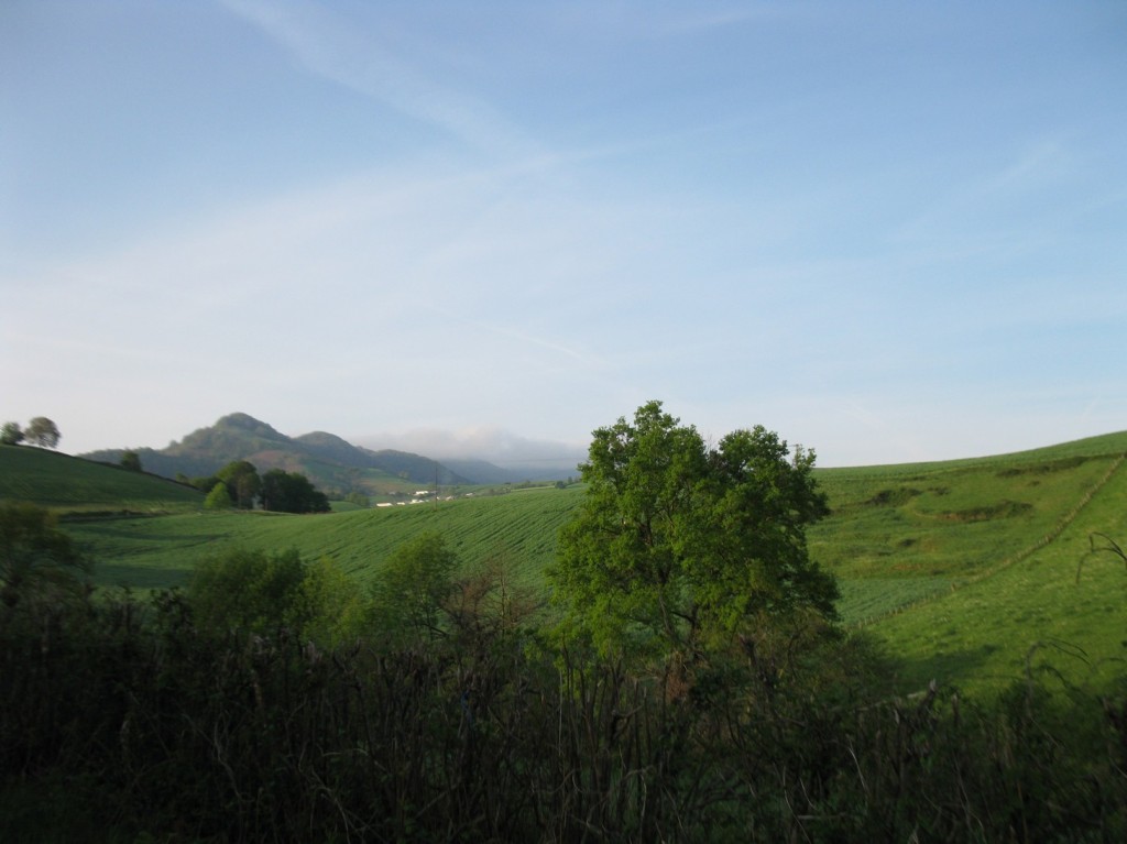 That first morning leaving Jean Pied-de-Port